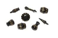 PolyHero Rogue Dice Set (8) - Nightshade phd2323